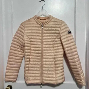 Jott Lightweight down jacket in Pale Pink Size S
